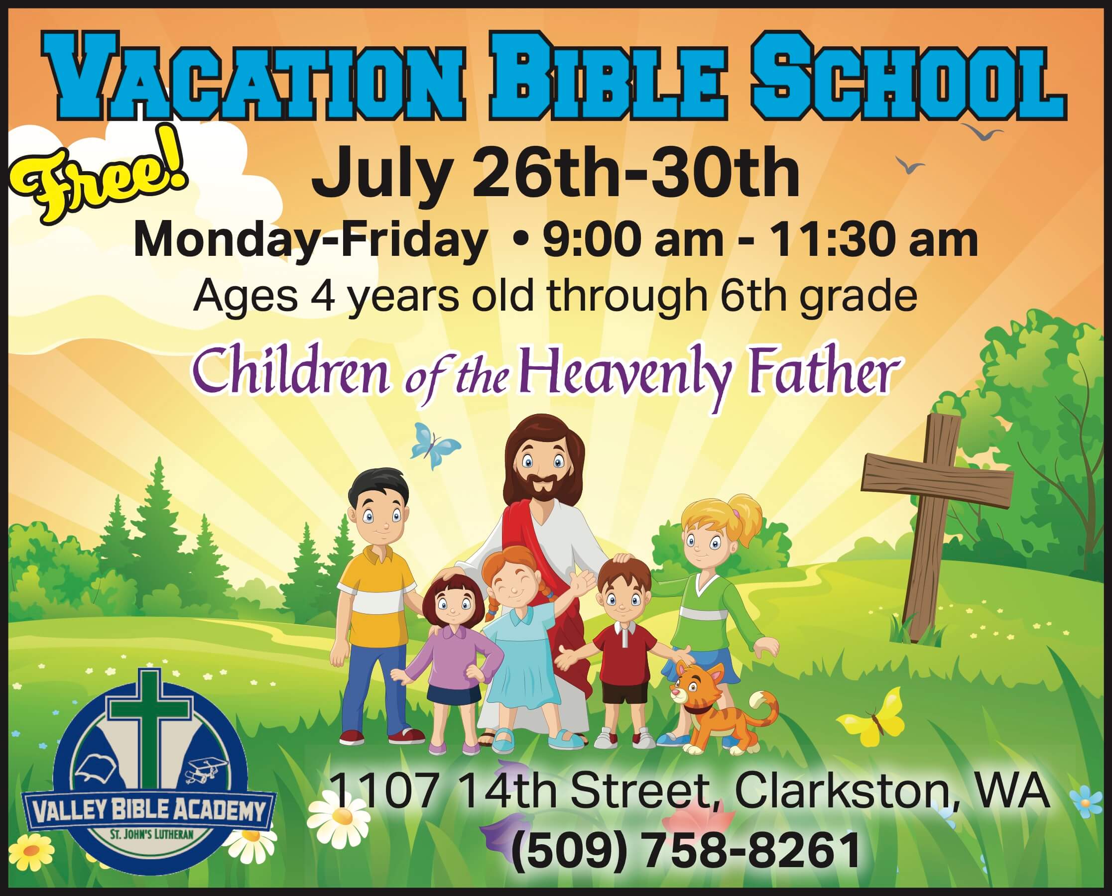 Academics Valley Bible Academy St. John's Lutheran Church